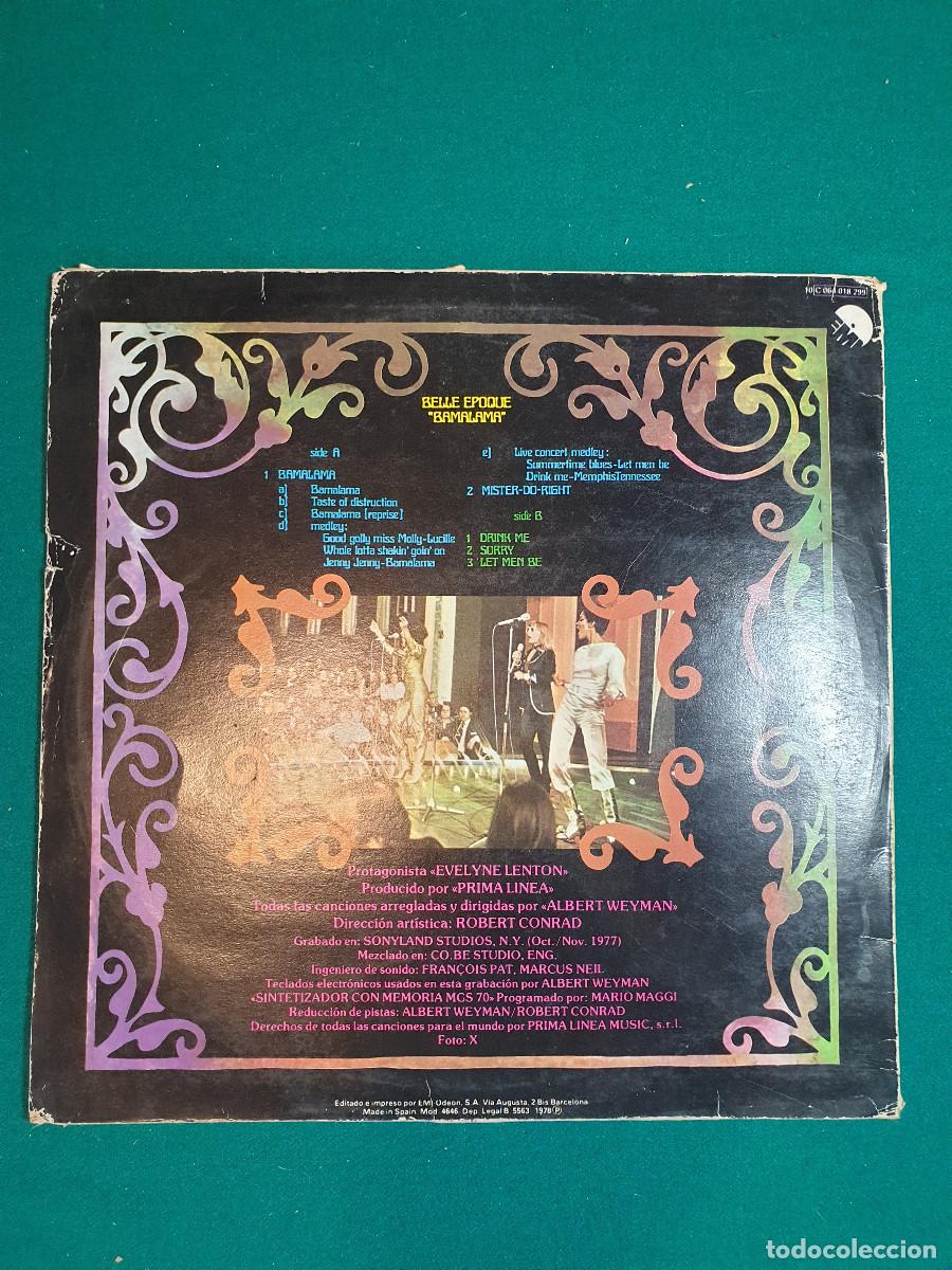 Discos de vinilo: Belle Epoque &ndash; Bamalama - Foto 2
