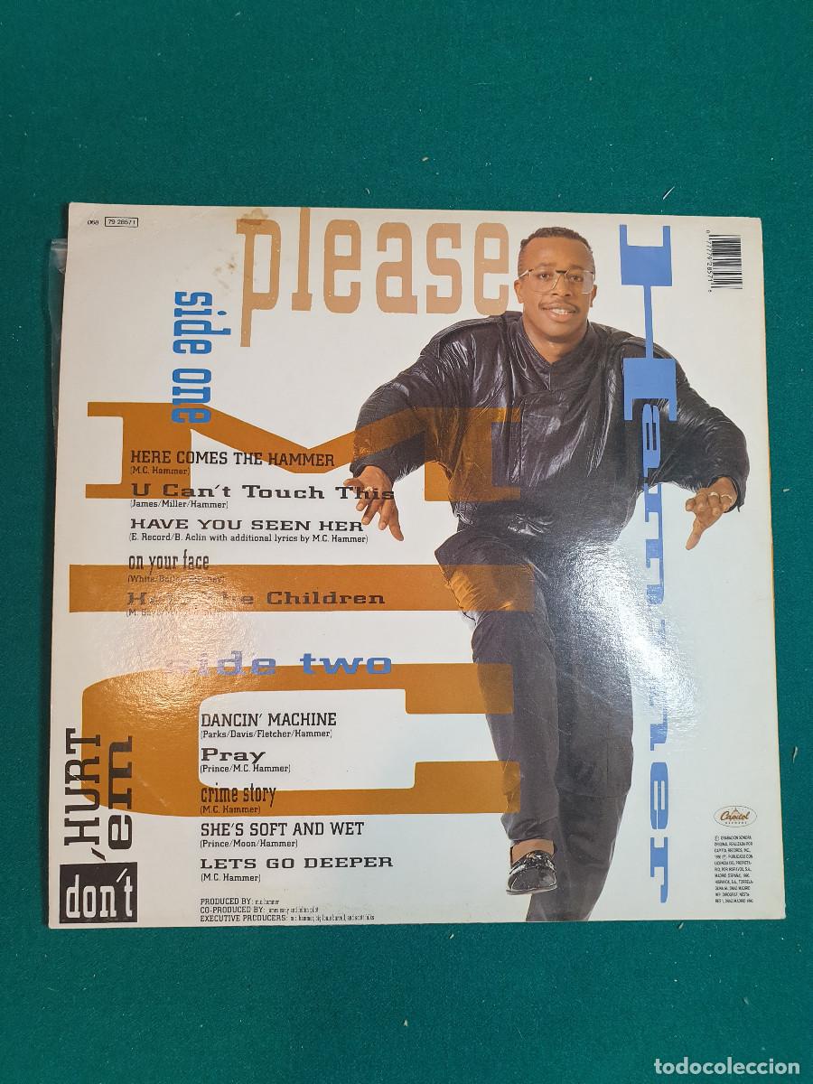 Discos de vinilo: MC Hammer &ndash; Please Hammer Dont Hurt Em - Foto 2
