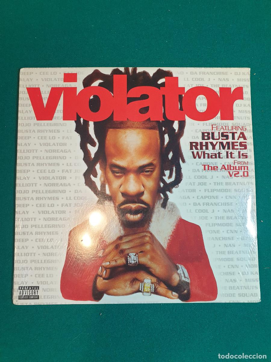 Discos de vinilo: Violator Featuring Busta Rhymes &ndash; What It Is - Foto 1