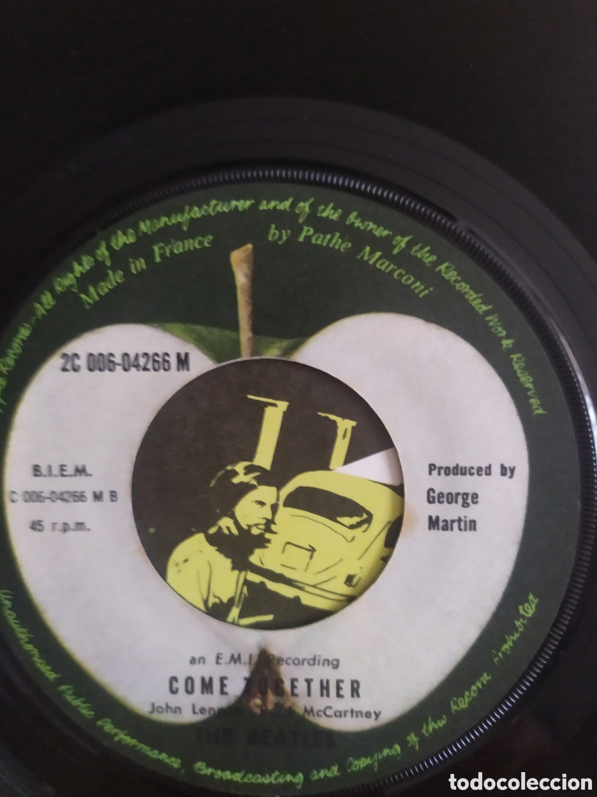 Discos de vinilo: Single The Beatles.&nbsp;Something / Come Together - Foto 4