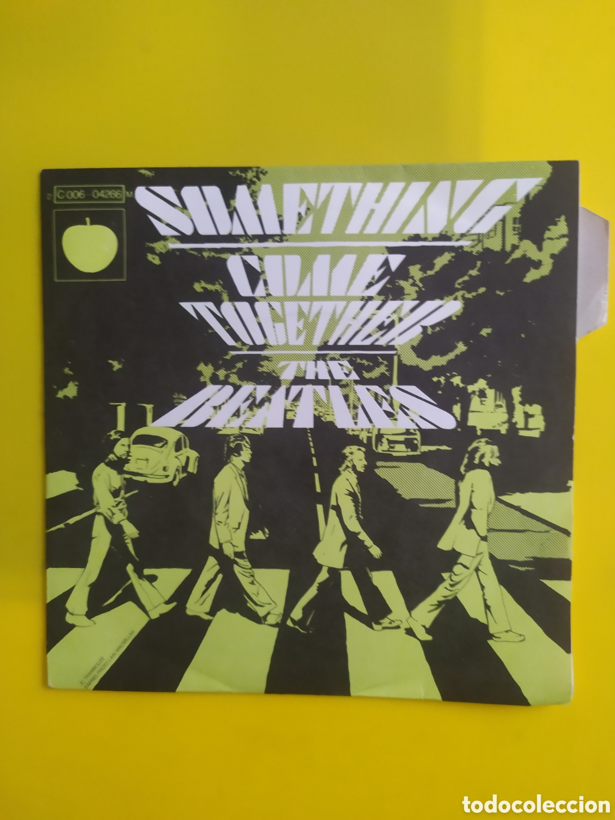 Discos de vinilo: Single The Beatles.&nbsp;Something / Come Together - Foto 1