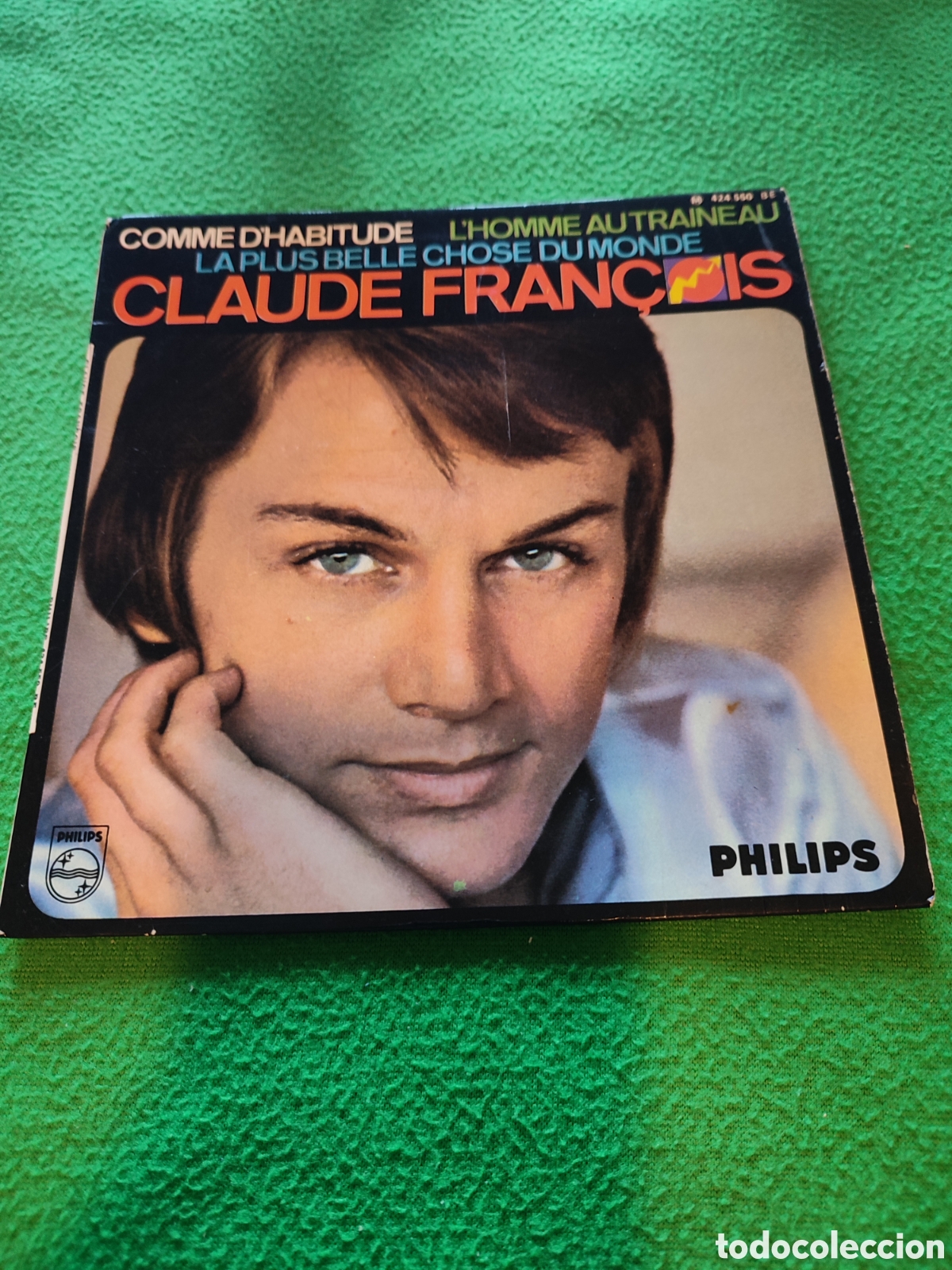Discos de vinilo: Claude Francois - Comme Dhabitude + 2 - Foto 1