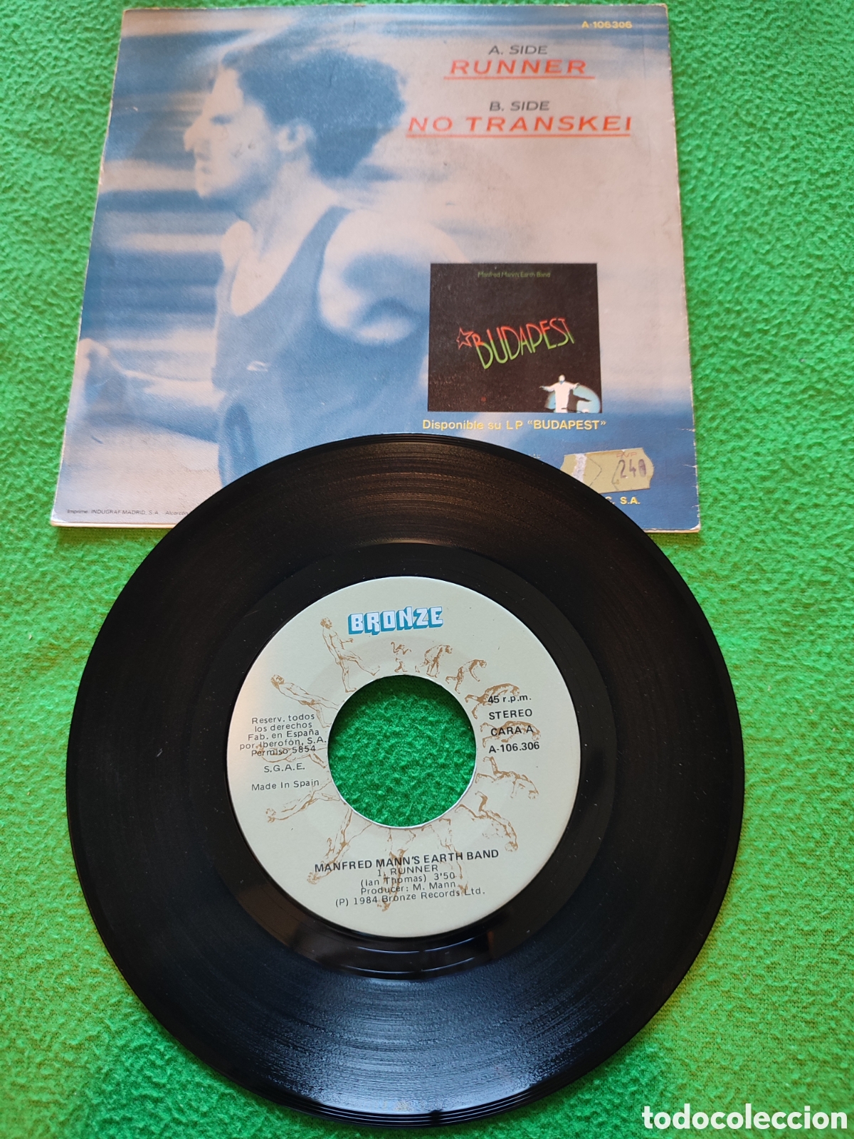 Discos de vinilo: Manfred Mann Earth Band - Runner - Foto 2
