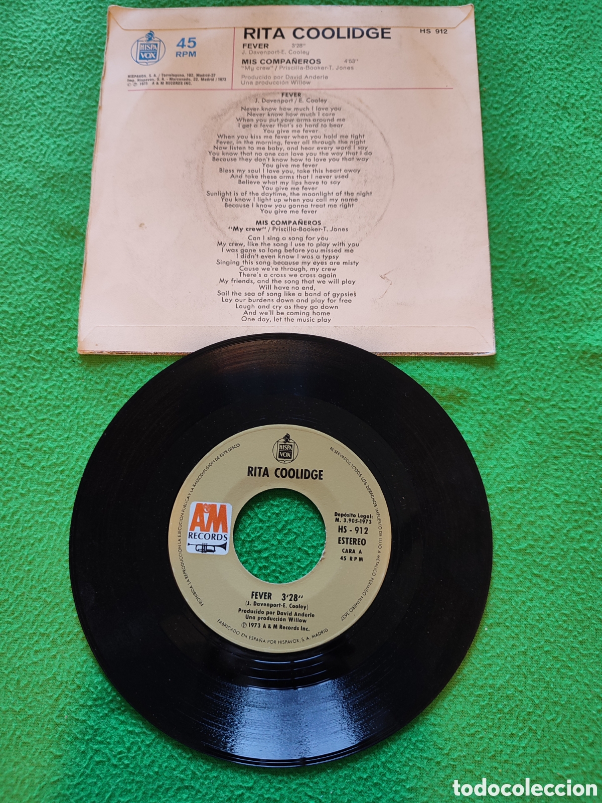 Discos de vinilo: Rita Coolidge - Fever - Foto 2