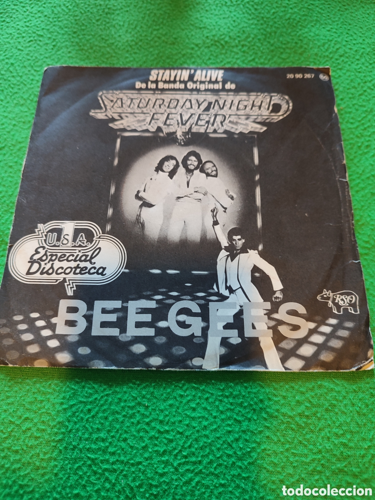 Discos de vinilo: Bee Gees - Stayin alive - Foto 1
