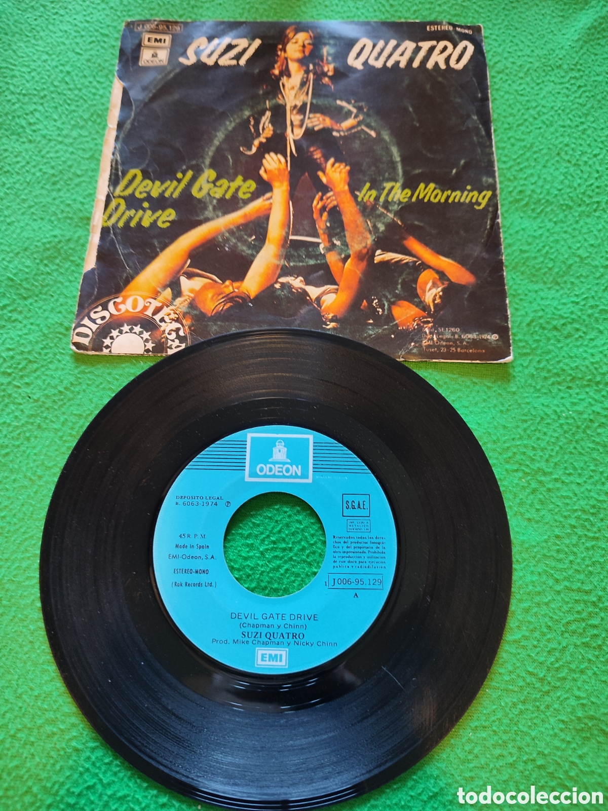 Discos de vinilo: Suzi Quatro - Devil gate drive - Foto 2