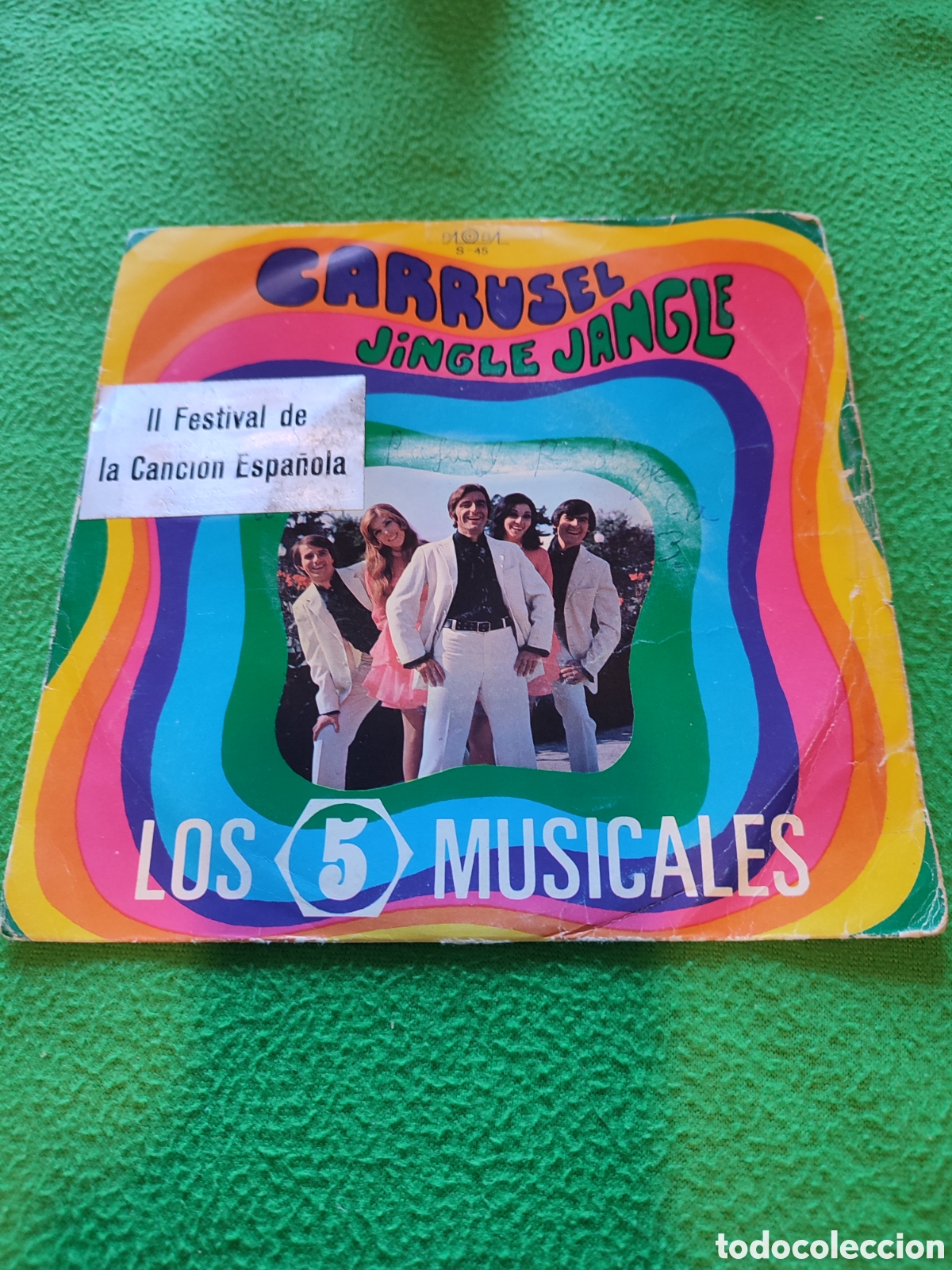 Discos de vinilo: Los 5 Musicales - Carrusel Vinilo Single - Foto 1