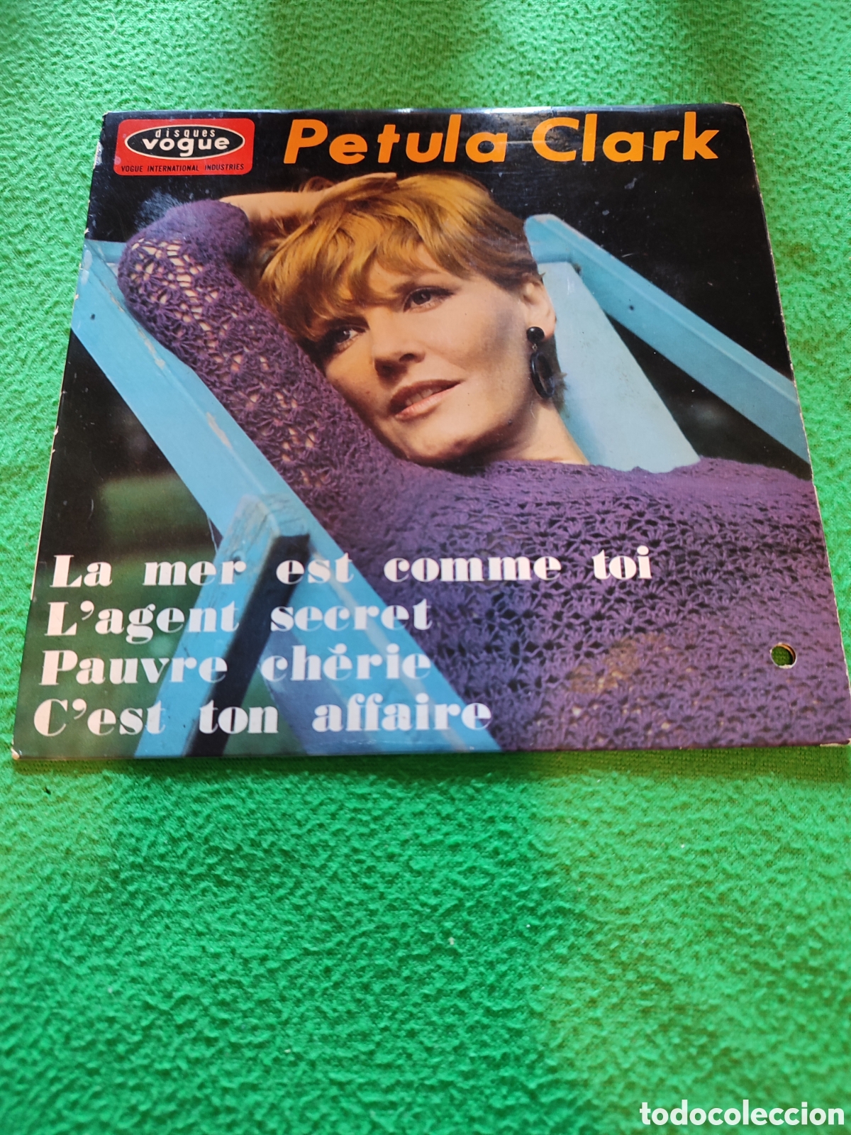 Discos de vinilo: Petula Clark - La mer est Comme toi +3 - Foto 1
