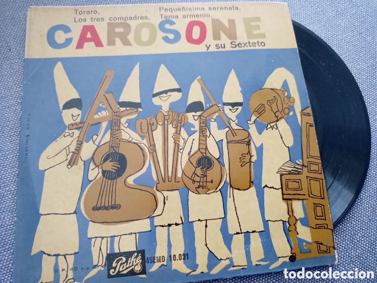 Discos de vinilo: Carosone single vinilo 1958 - Foto 1