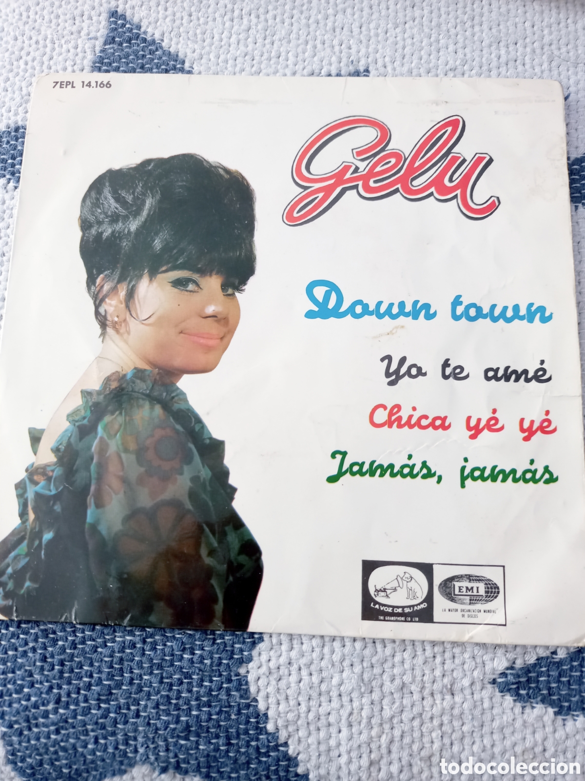 Discos de vinilo: Gelu single vinilo 1965 down town +3 - Foto 1