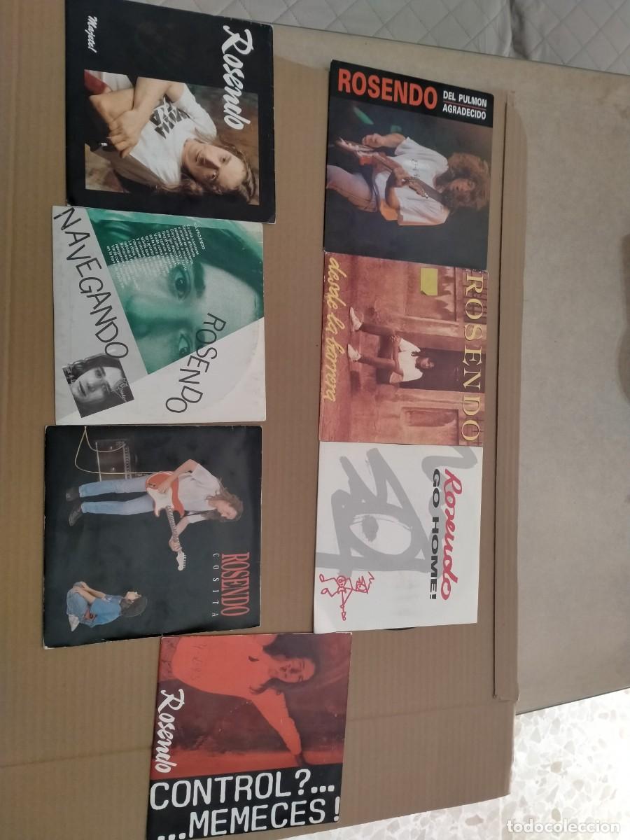 Discos de vinilo: vinilos single de rosendo 7 vinilos - Foto 1