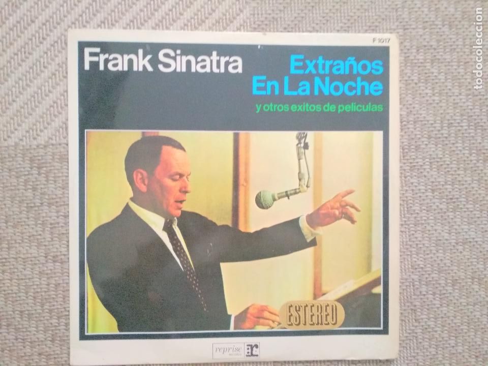 Discos de vinilo: frank sinatra, extra&ntilde;os en la noche ed espa&ntilde;ola 1966 - Foto 1