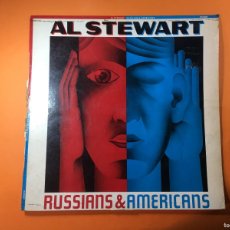 Discos de vinilo: AL STEWART - RUSSIANS & AMERICANS - LP VINILO -RCA 1984 SPAIN