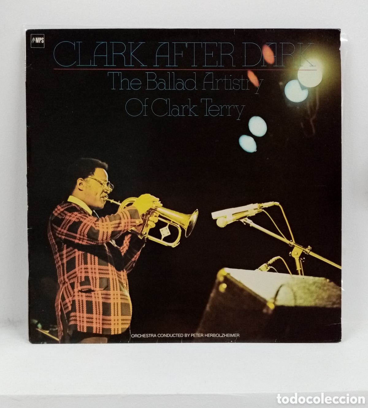 Disques de vinyle: CLARK TERRY &rdquo;CLARK AF TER DARK THE BALLAD ARTISTRY OF CLARK TERRY&rdquo; LP. ORIG. HOLLAND 1978