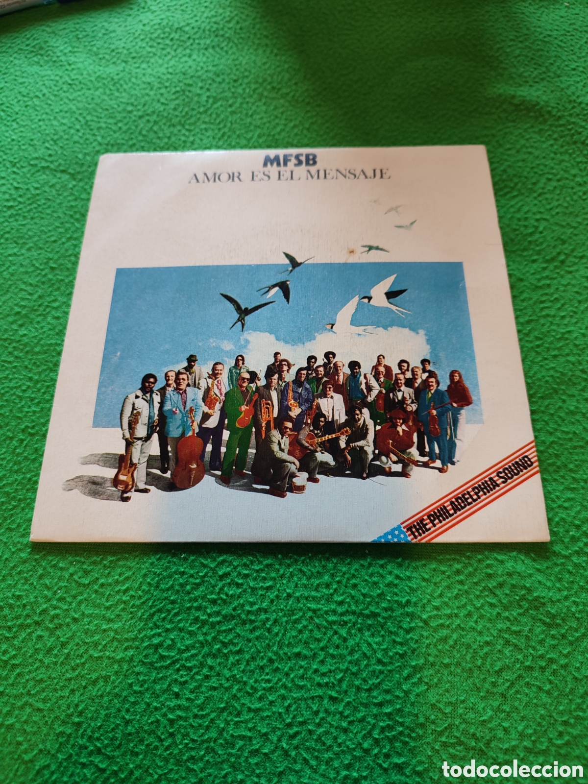 Discos de vinilo: MFSB - Amor es el mensaje - Foto 1