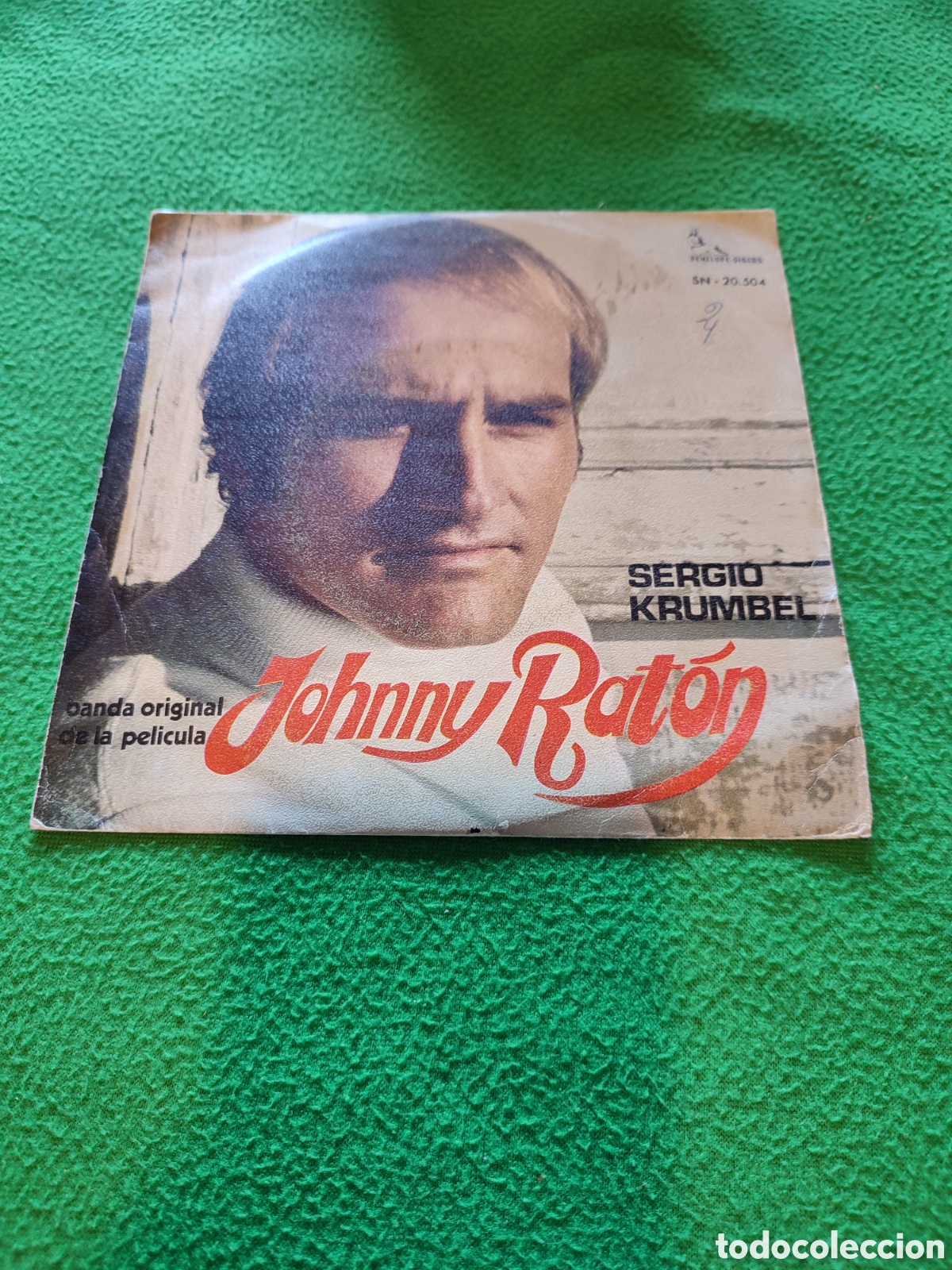 Discos de vinilo: Sergio Krumbel - Johnny Rat&oacute;n BSO - Foto 1