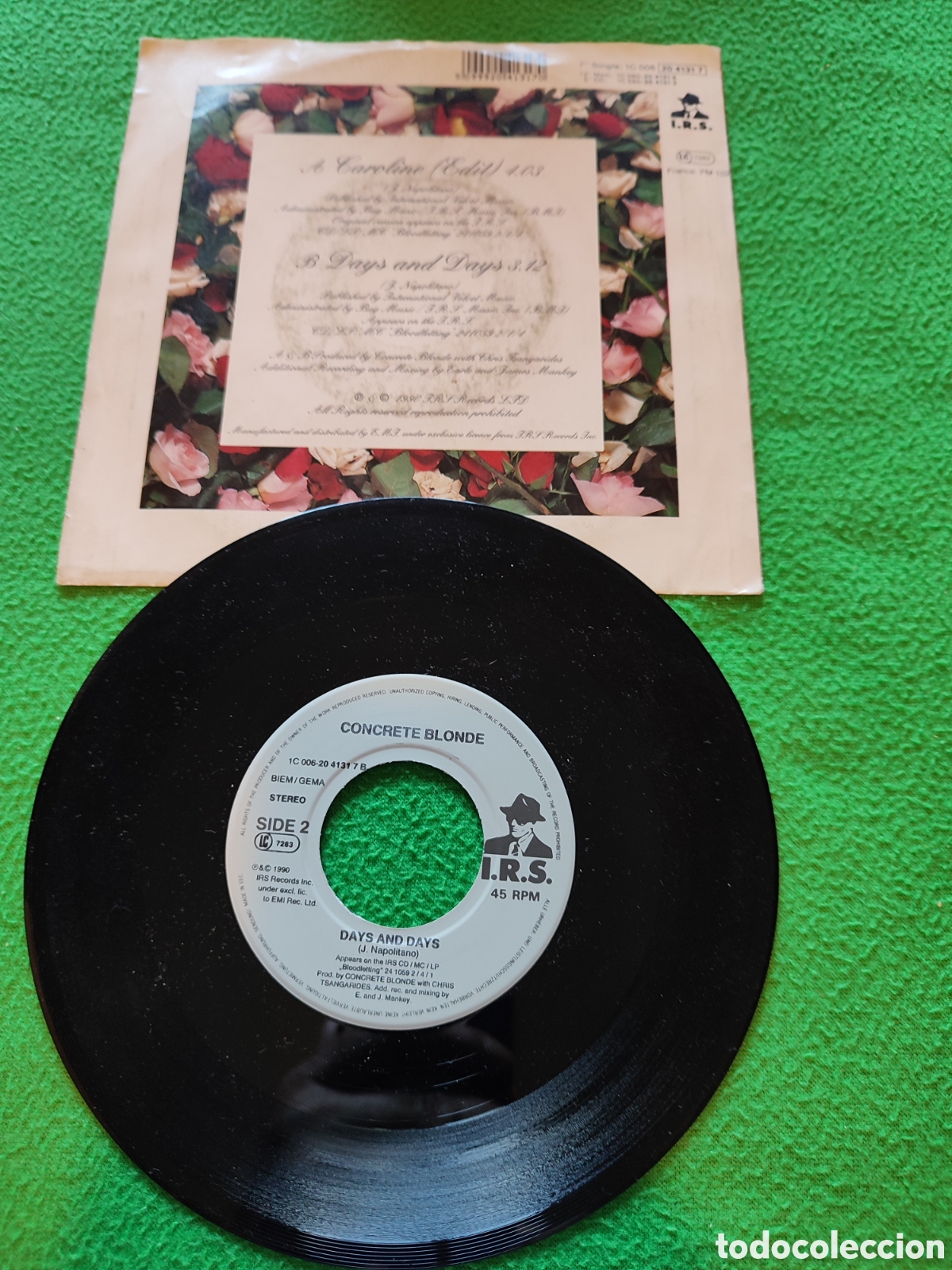 Discos de vinilo: Concrete Blonde - Caroline - Foto 2