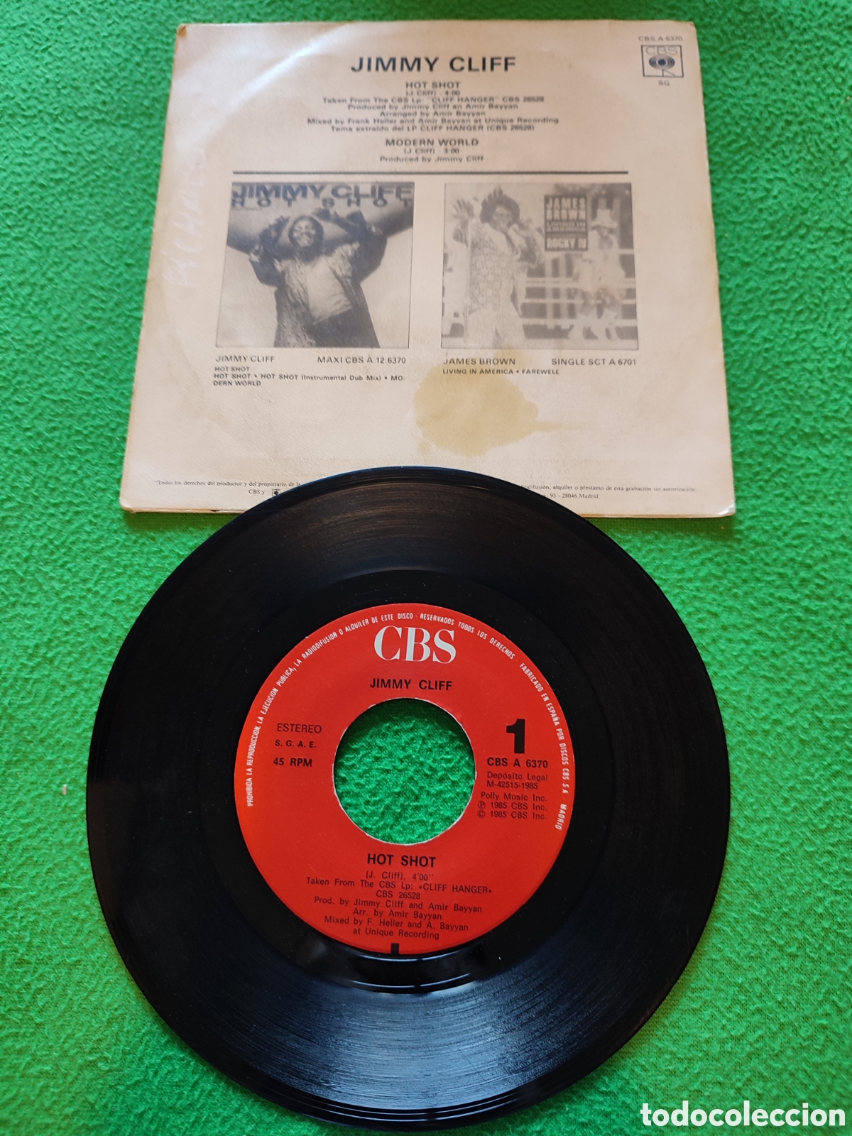 Discos de vinilo: Jimmy Cliff,- Hot Shot - Foto 2