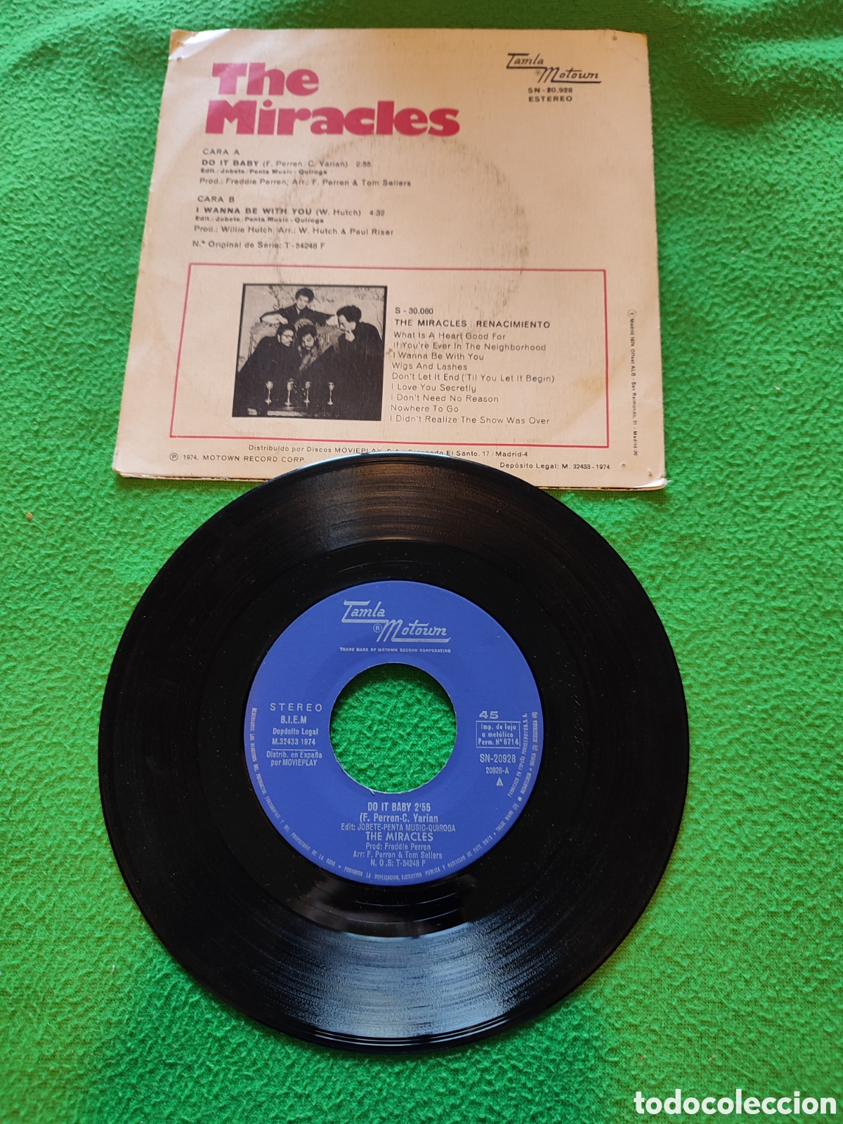 Discos de vinilo: The Miracles - Do It baby - Foto 2
