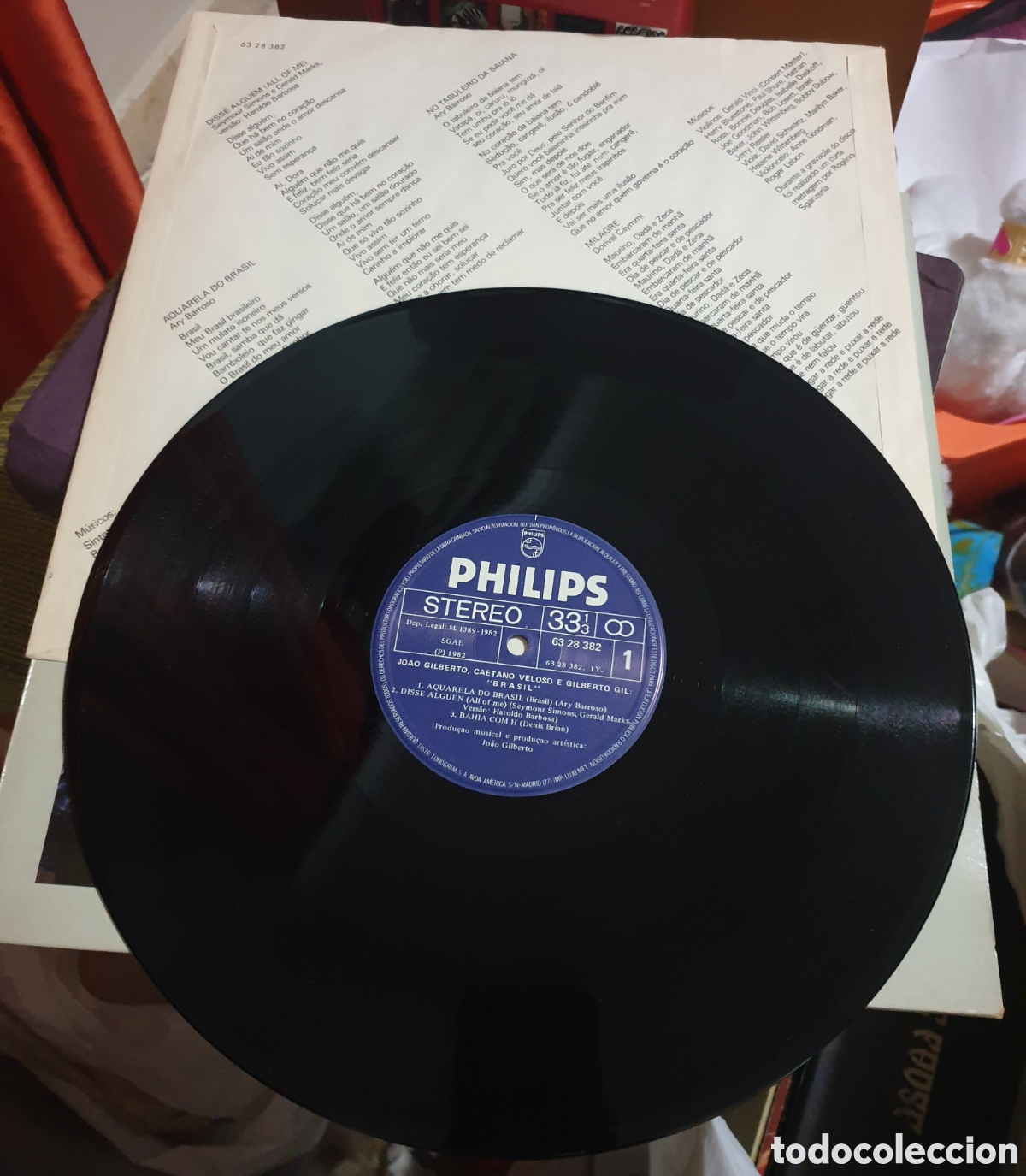 Discos de vinilo: Jo&atilde;o Gilberto, Beth&acirc;nia , Caetano , Gil &lrm;&ndash; Brasil - Foto 2