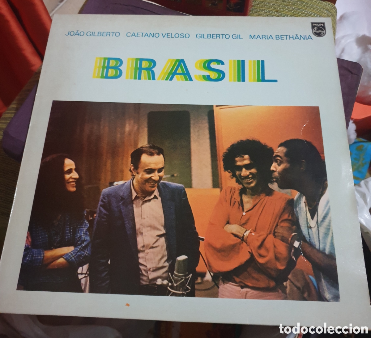 Discos de vinilo: Jo&atilde;o Gilberto, Beth&acirc;nia , Caetano , Gil &lrm;&ndash; Brasil - Foto 1