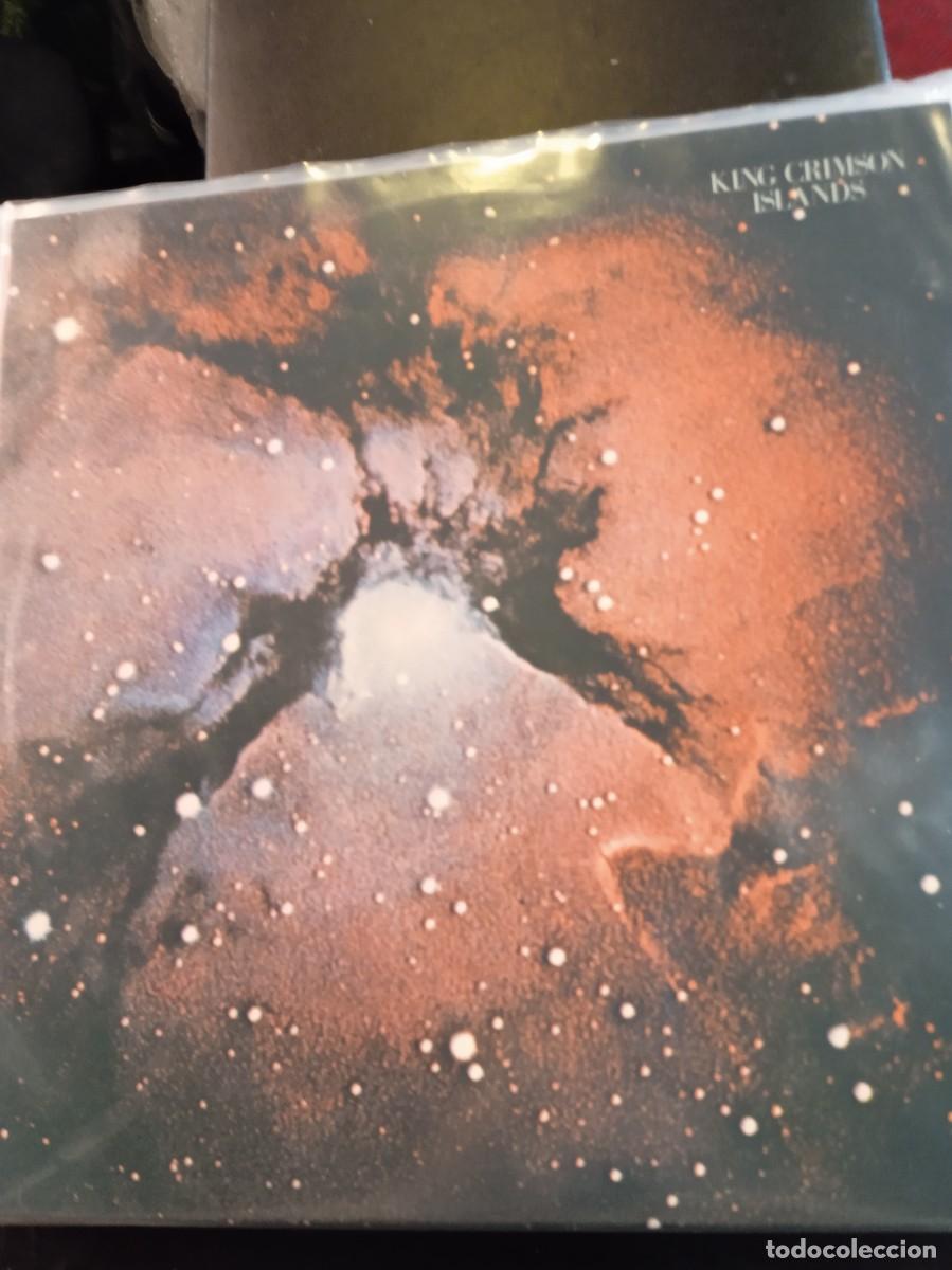 Discos de vinilo: KING CRIMSON- ISLANDS, LP REED EG. - Foto 1