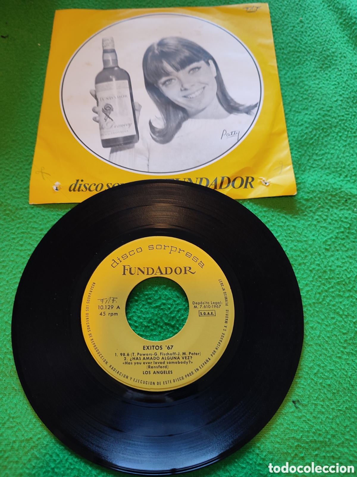 Discos de vinilo: Los &Aacute;ngeles - 98.7 + 3 - Foto 1