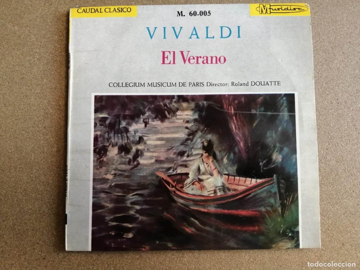 Discos de vinilo: DISCO SINGLE. VIVALDI (EL VERANO) CAUDAL CLASICO MARFER - Foto 1
