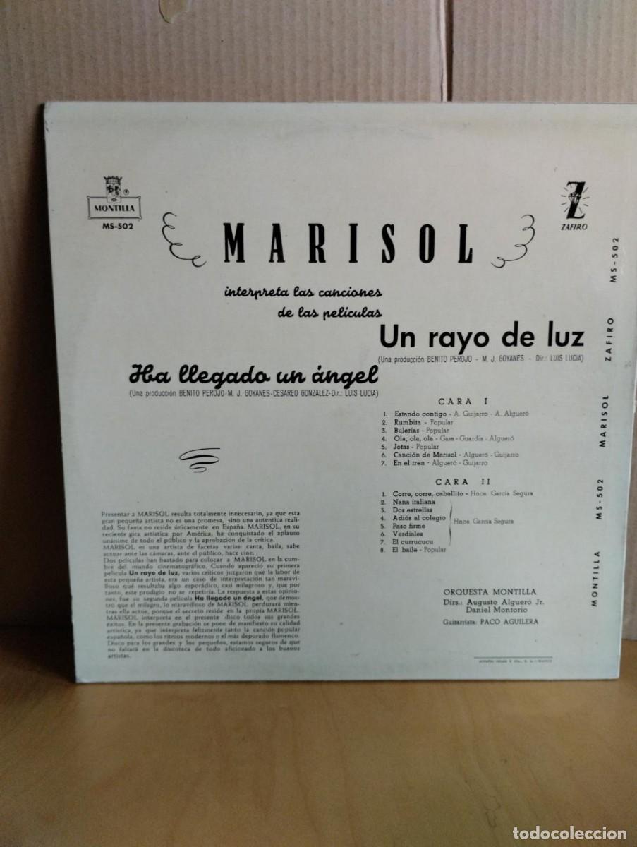 Discos de vinilo: MARISOL --- CANTA - Foto 2
