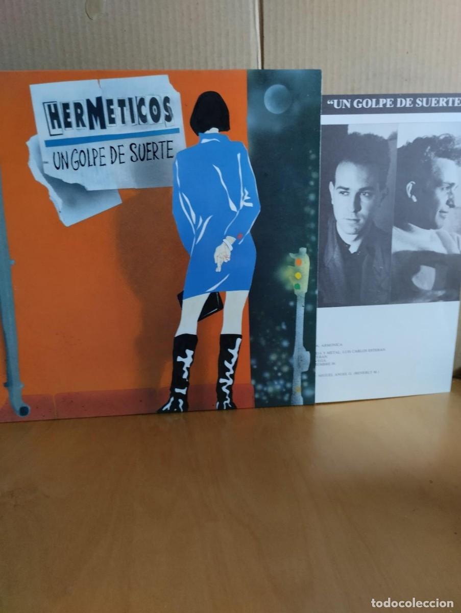 Discos de vinilo: HERMETICOS ---- UN GOLPE DE SUERTE - Foto 1