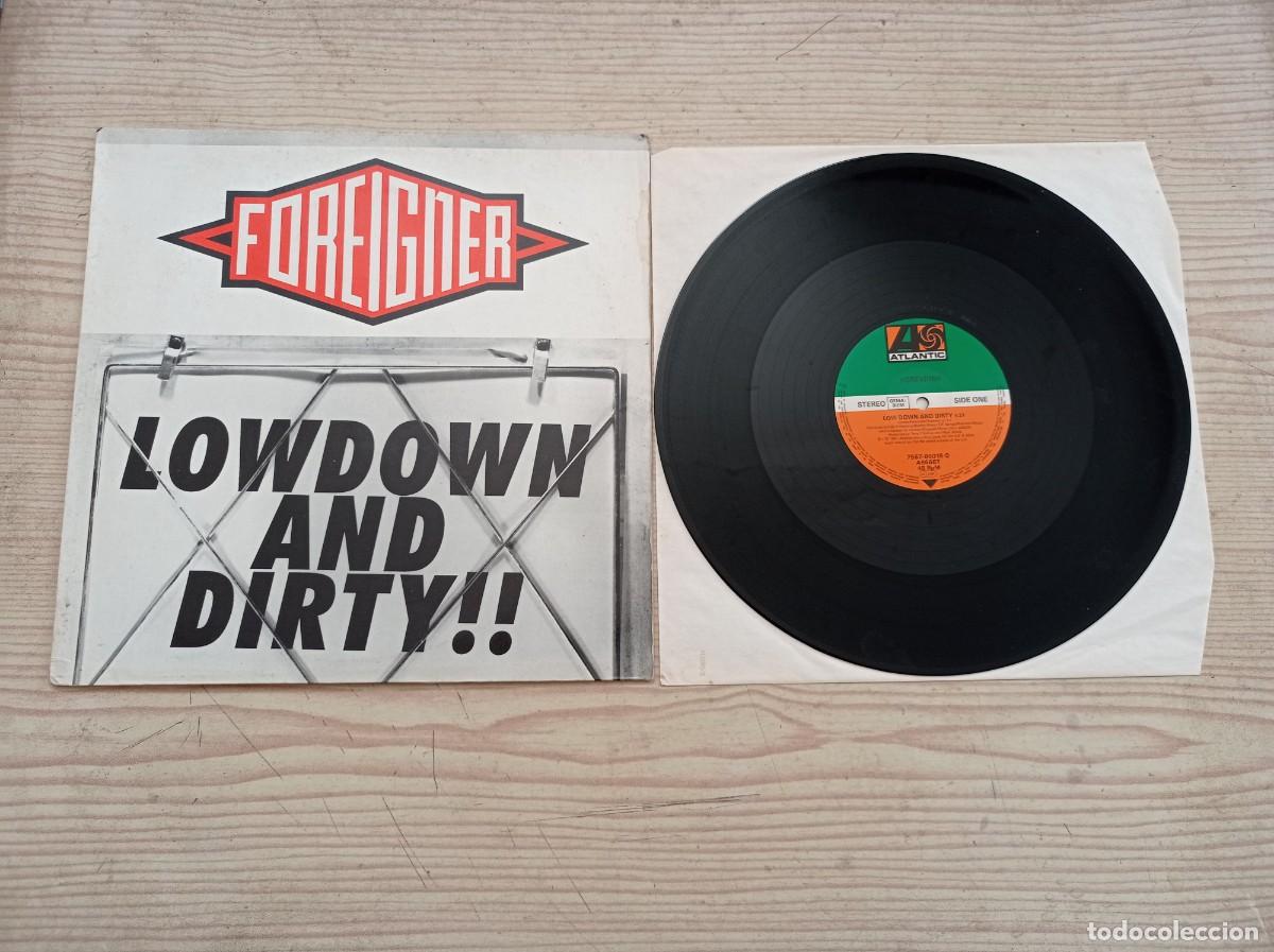 Discos de vinilo: Foreigner - Lowdown And Dirty - Maxi Single - Foto 1