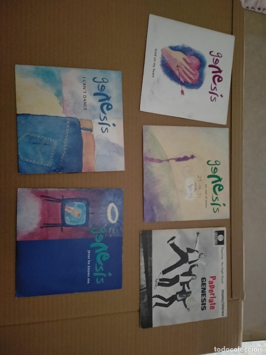 Discos de vinilo: vinilos single de genesis - Foto 1