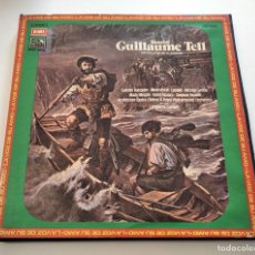 Discos de vinilo: ÓPERA GUILLAUME TELL. GIOACCHINO ROSSINI. COFRE 5 LPS. 1973. EMI J 165-02403/7. VINILOS MINT.
