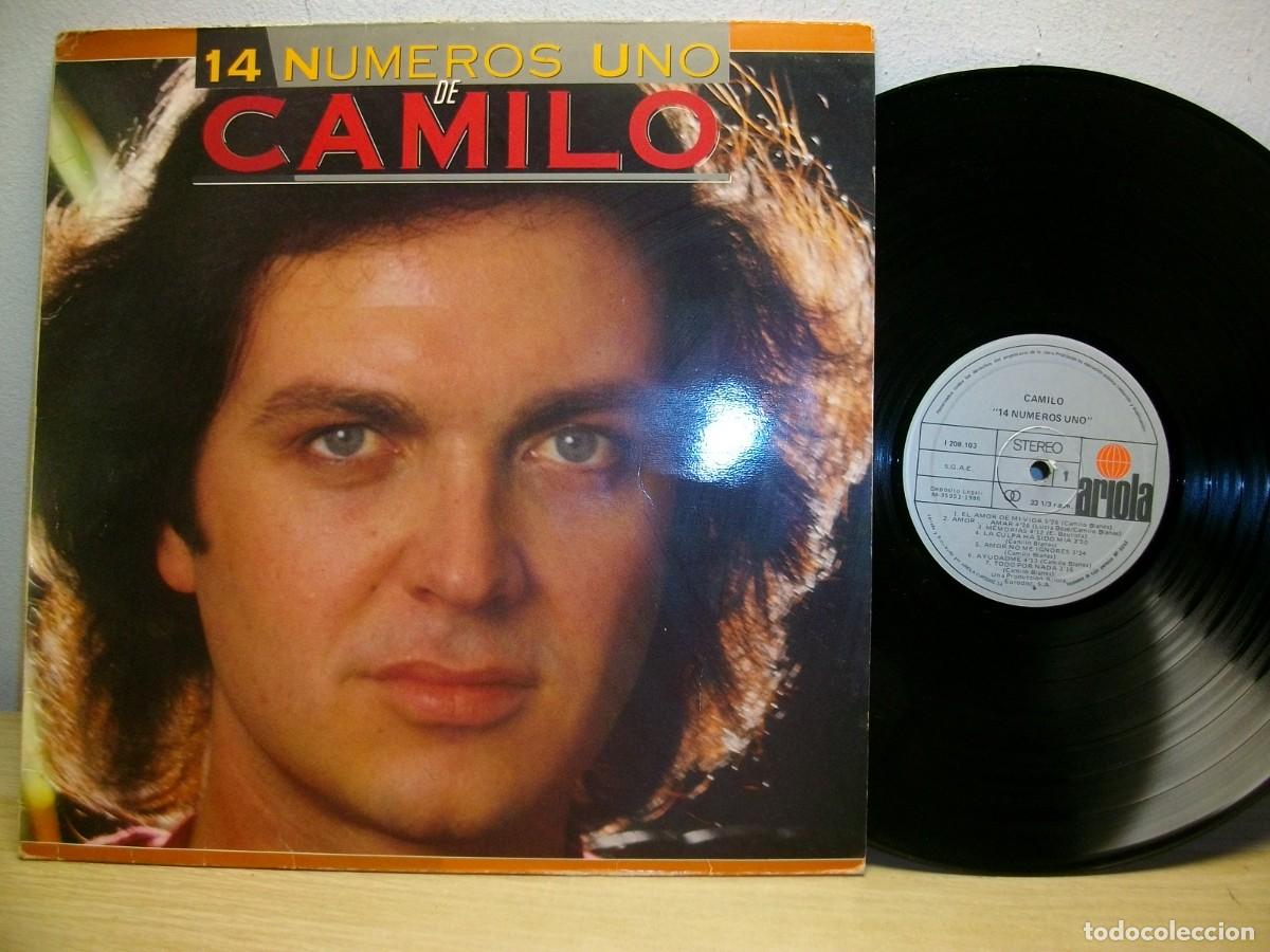 Discos de vinilo: Camilo Sesto &ndash; 14 N&uacute;meros Uno De Camilo LP - Foto 1