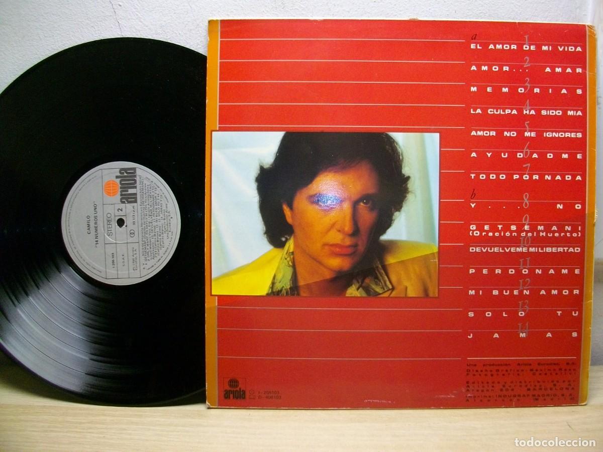 Discos de vinilo: Camilo Sesto &ndash; 14 N&uacute;meros Uno De Camilo LP - Foto 2