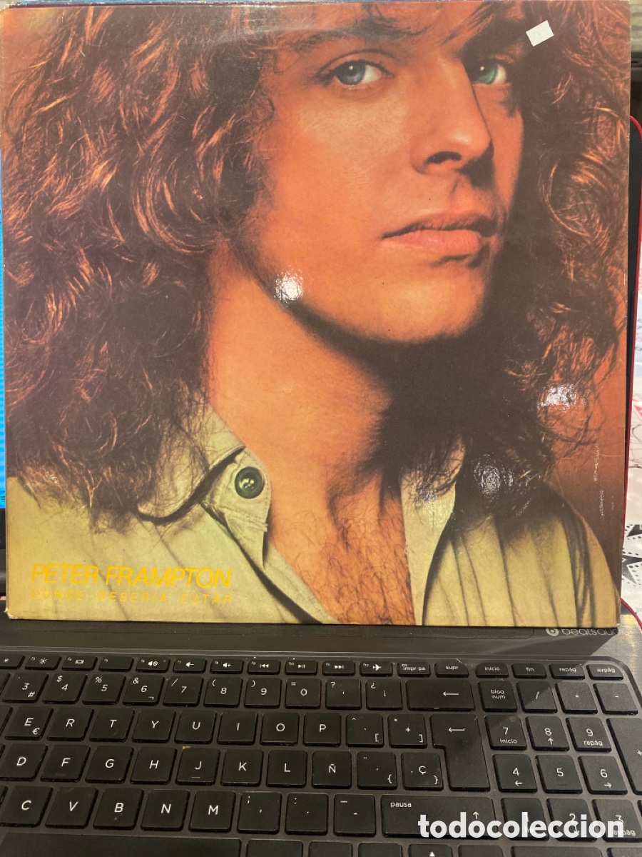Discos de vinilo: PETER FRAMPTON - DONDE DEBERIA ESTAR LP ARGENTINA - Foto 1