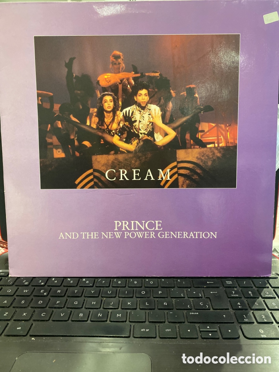 Discos de vinilo: PRINCE - CREAM MAXI SINGLE GERMANY 1991 - Foto 1