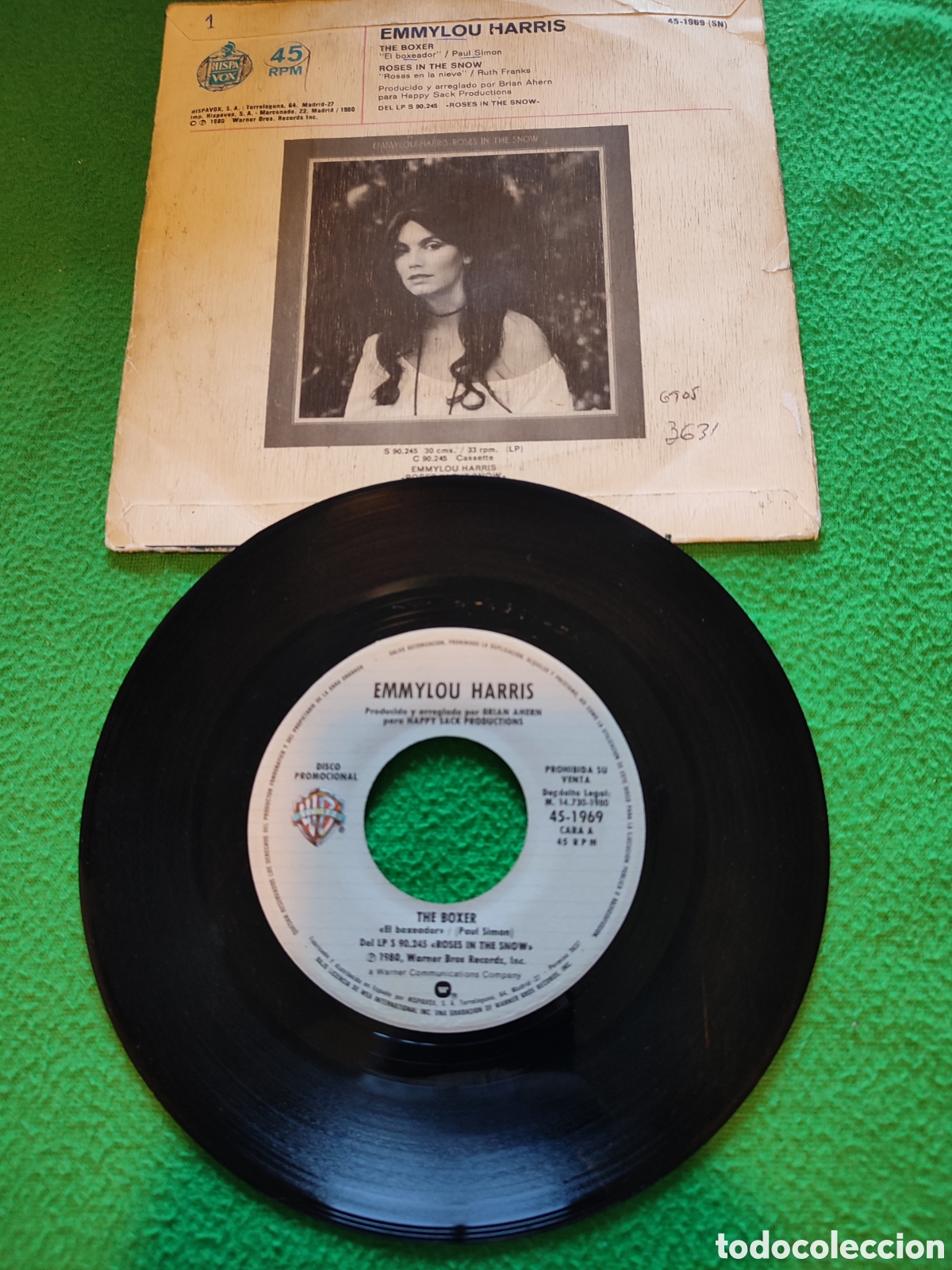 Discos de vinilo: Emmylou Harris - The boxer - Foto 2
