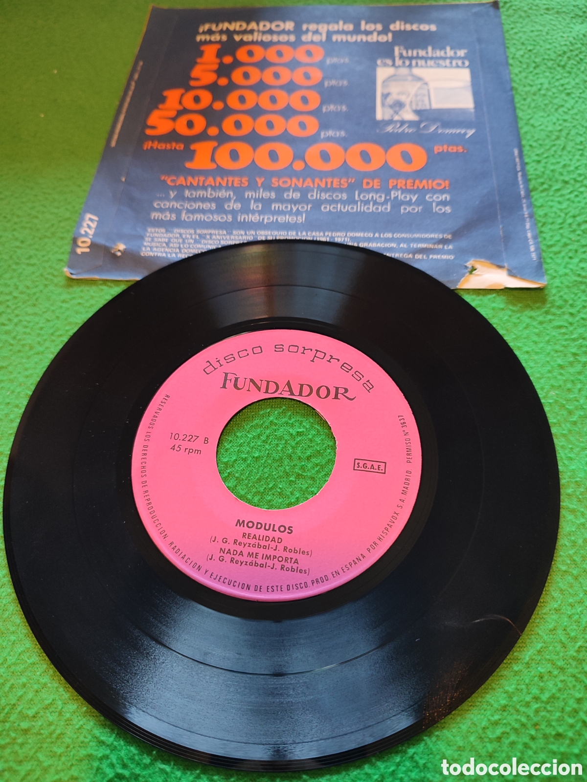 Discos de vinilo: Los M&oacute;dulos - Todo tiene su fin + 3 - Foto 2
