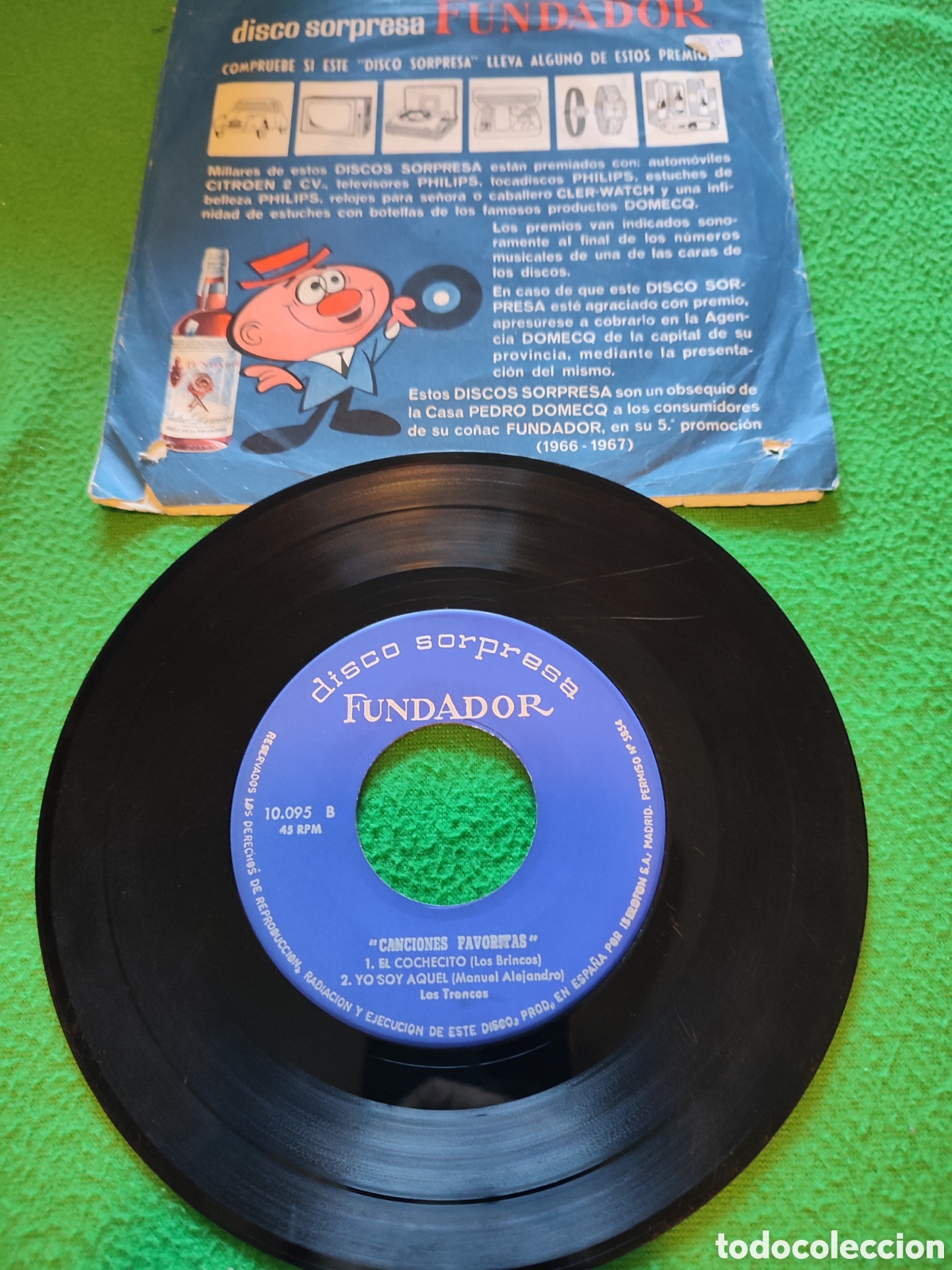 Discos de vinilo: Los Mondays - El pelirrojo+ 3 - Foto 2