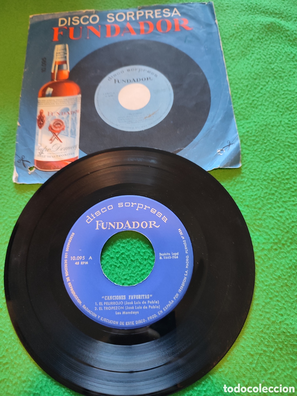 Discos de vinilo: Los Mondays - El pelirrojo+ 3 - Foto 1