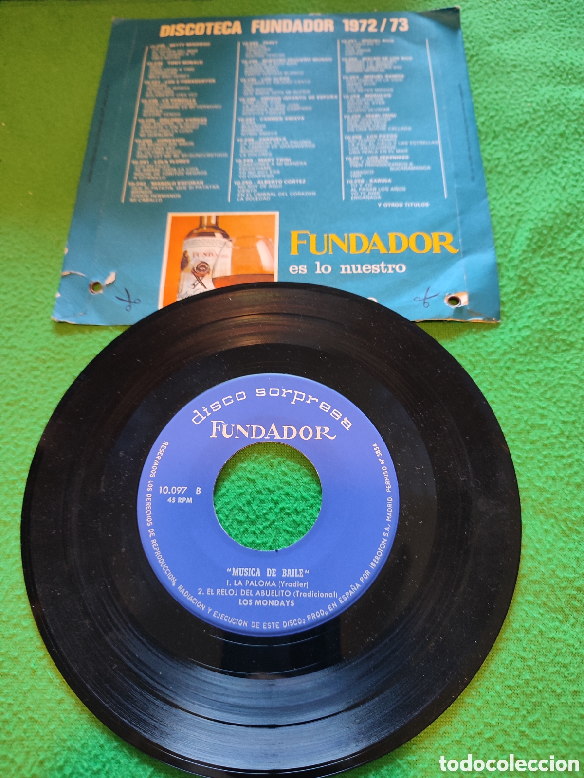 Discos de vinilo: Los Mondays - La jarrita+ 3 - Foto 2