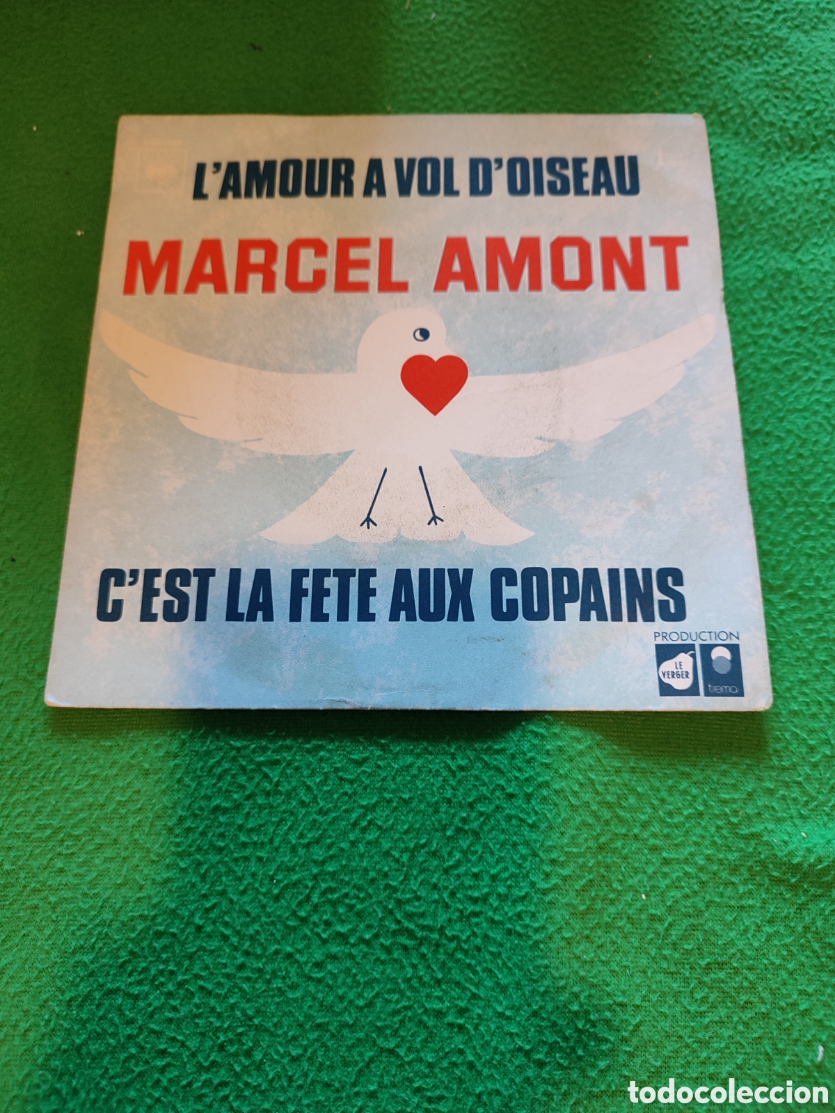 Discos de vinilo: Marcel Amont - Lamour a Vol D oiseau - Foto 1