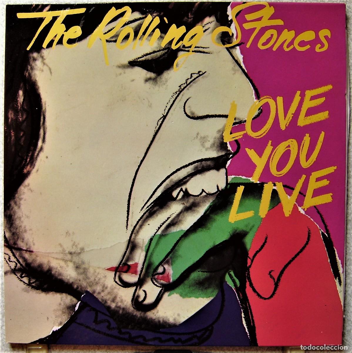 Discos de vinilo: THE ROLLING STONES.LOVE YOU LIVE...DOBLE LP..EX