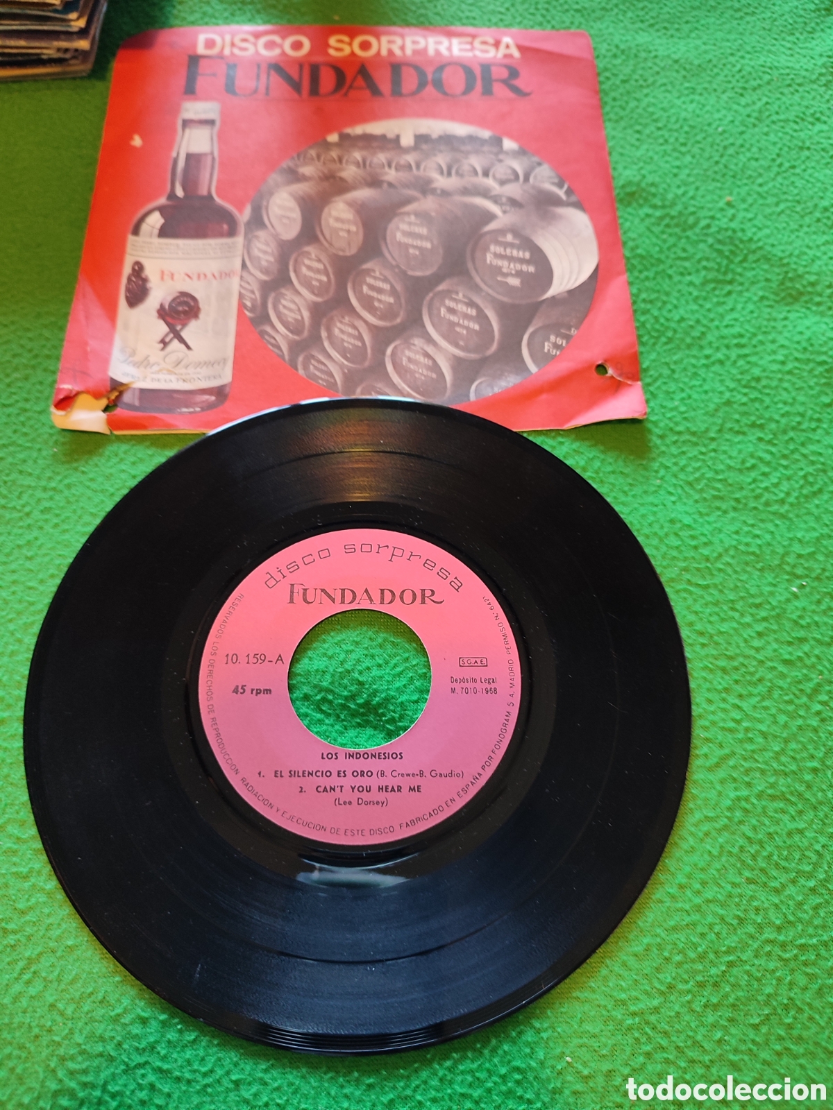 Discos de vinilo: Los Indonesios - El silencio es oro + 3 - Foto 1