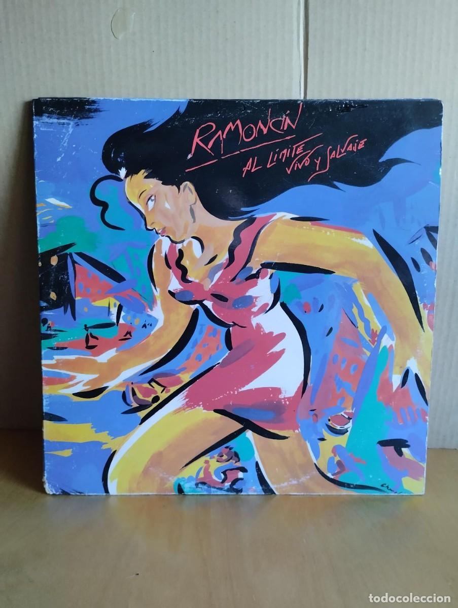 Discos de vinilo: RAMONCIN ---- AL LIMITE,VIVO Y SALVAJE - Foto 1