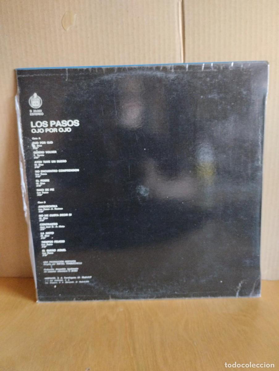 Discos de vinilo: LOS PASOS --- OJO POR OJO - Foto 2