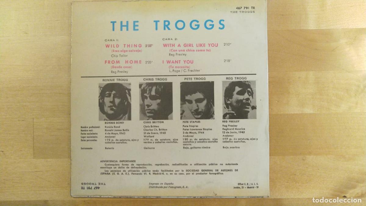 Discos de vinilo: The Troggs - Wild Thing - Foto 4