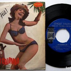 Discos de vinilo: CHIQUI TAMAYO CON EL COMBO COLOMBO - ¡CUMBIA... HIT! - EP HIT / VELVET 1967 PROMO BPY