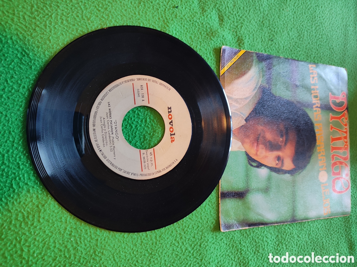 Discos de vinilo: Dyango - Las horas pasar&aacute;n - Foto 2